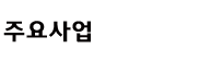 주요사업