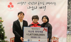15억 상당 생활용품·화장품 전국 400여곳 수혜기관에 전달