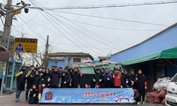 스페이스톡, 희망온도 높이는 연탄 봉사 현장