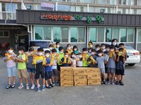 목포아동원 롯데제과 감사편지