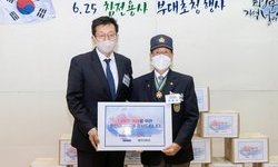현대로템, 6·25 참전용사에 '사랑의 희망박스' 전달