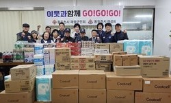 동두천시재향군인회, 6.25참전유공자에 생필품 후원 행사 개최